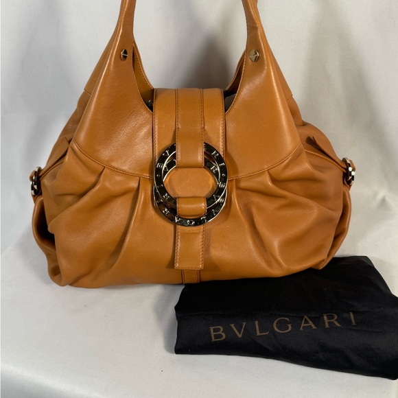 Bvlgari Leather Chandra Bag with dust bag EUC - Picture 14 of 14